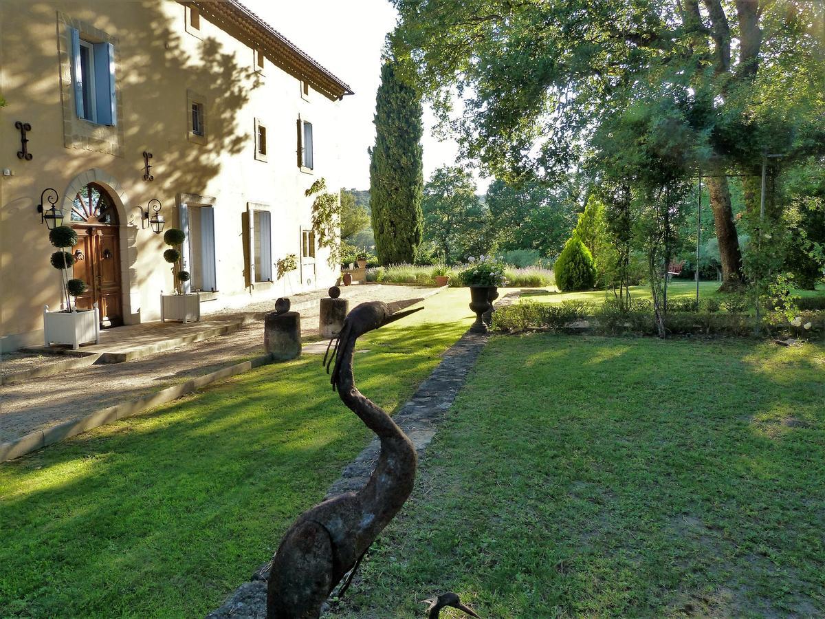 Domaine De Fos Bed and Breakfast Montaren-et-Saint-Médiers Buitenkant foto