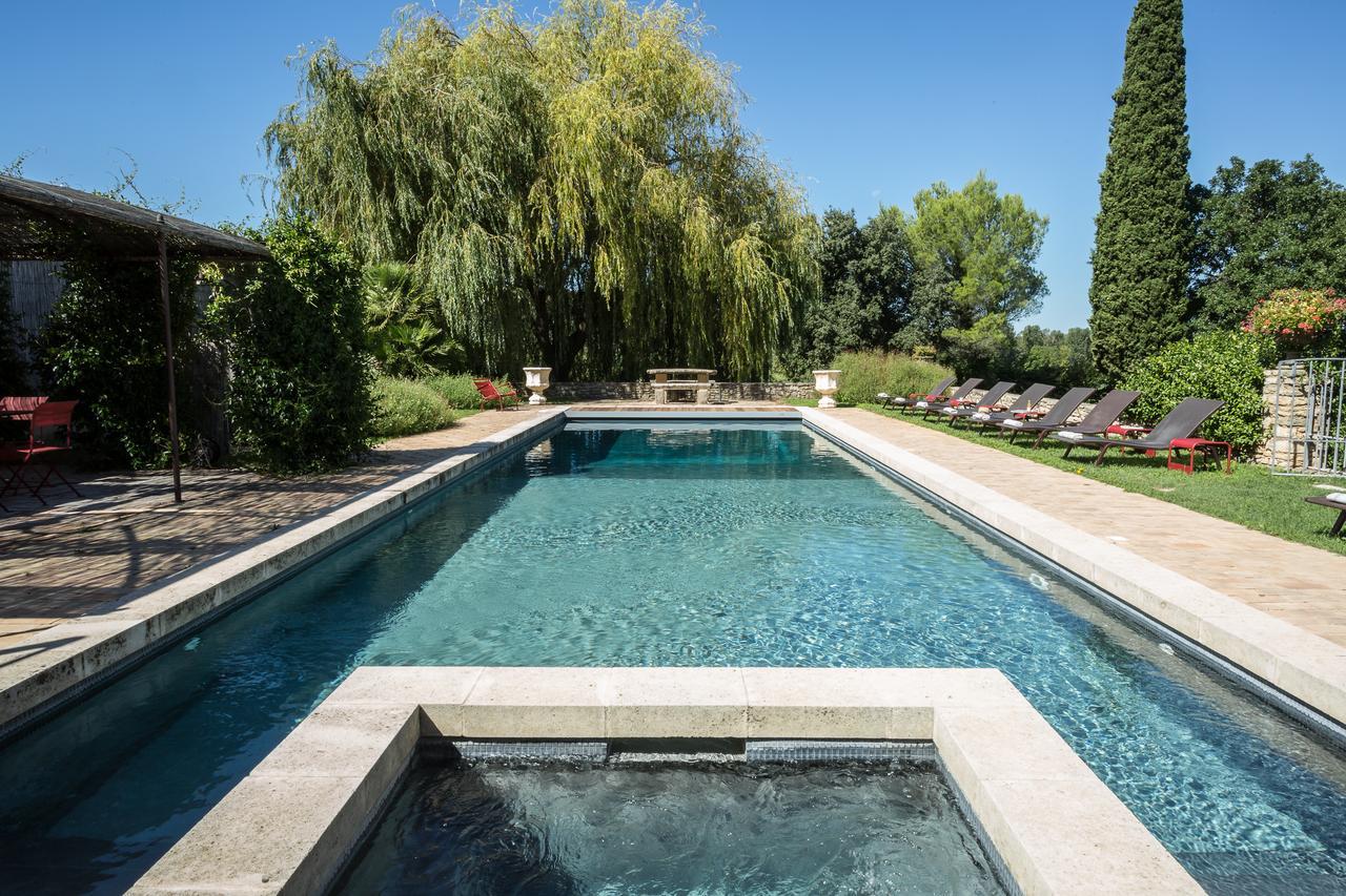Domaine De Fos Bed and Breakfast Montaren-et-Saint-Médiers Buitenkant foto