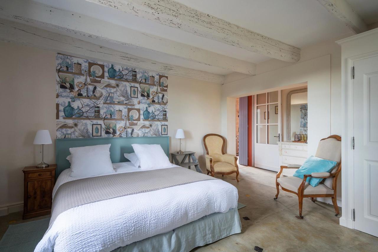 Domaine De Fos Bed and Breakfast Montaren-et-Saint-Médiers Buitenkant foto